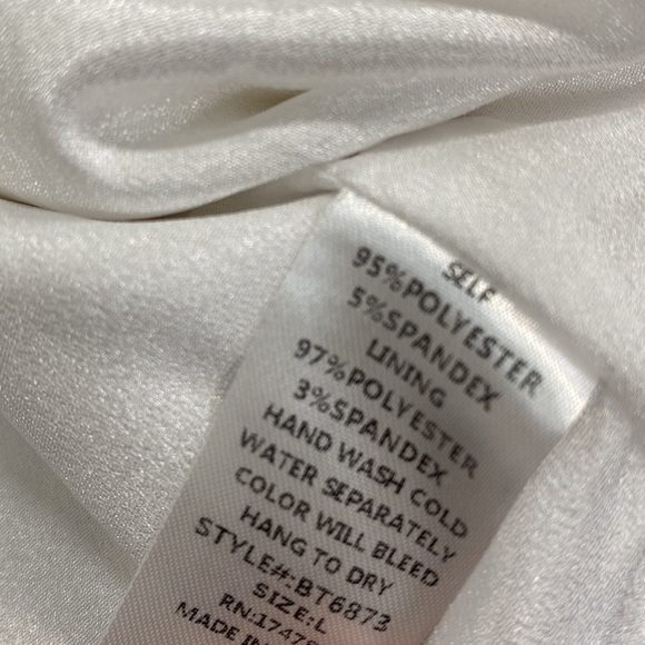 Blithe corset cropped blazer jacket white - Picture 5 of 9